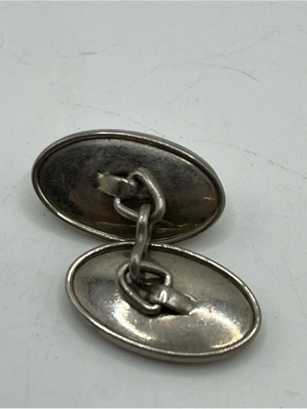 Vintage Art Deco Mother Of Pearl Cufflinks